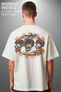 Camiseta Oversized Drop Typography ROD Us Hevor