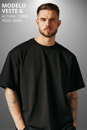 Camiseta Oversized Drop Typography You Are Child Hevor