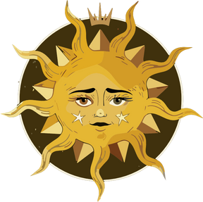 Camiseta Oversized Tshirt Hevor Exclusive Moon Sun