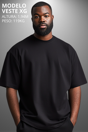 Camiseta Oversized Drop Typography You Are Child Hevor