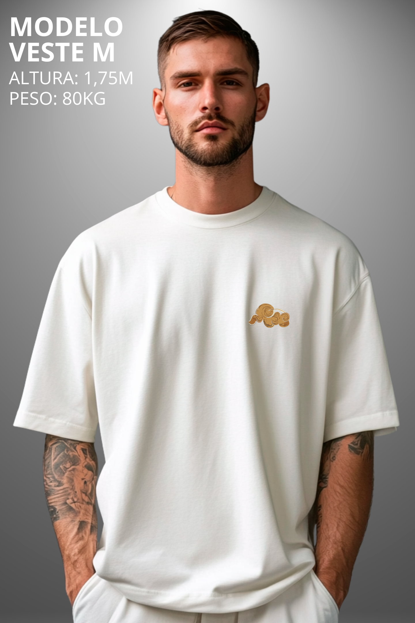 Camiseta Oversized Tshirt Hevor Exclusive Nigth