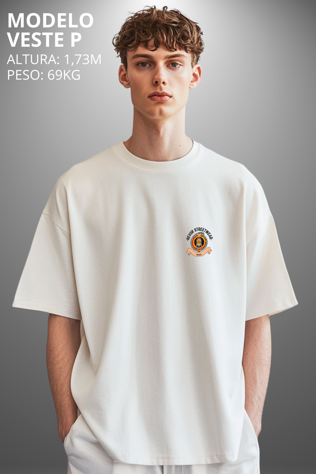 Camiseta Oversized Tshirt Hevor Tarot Final Universe