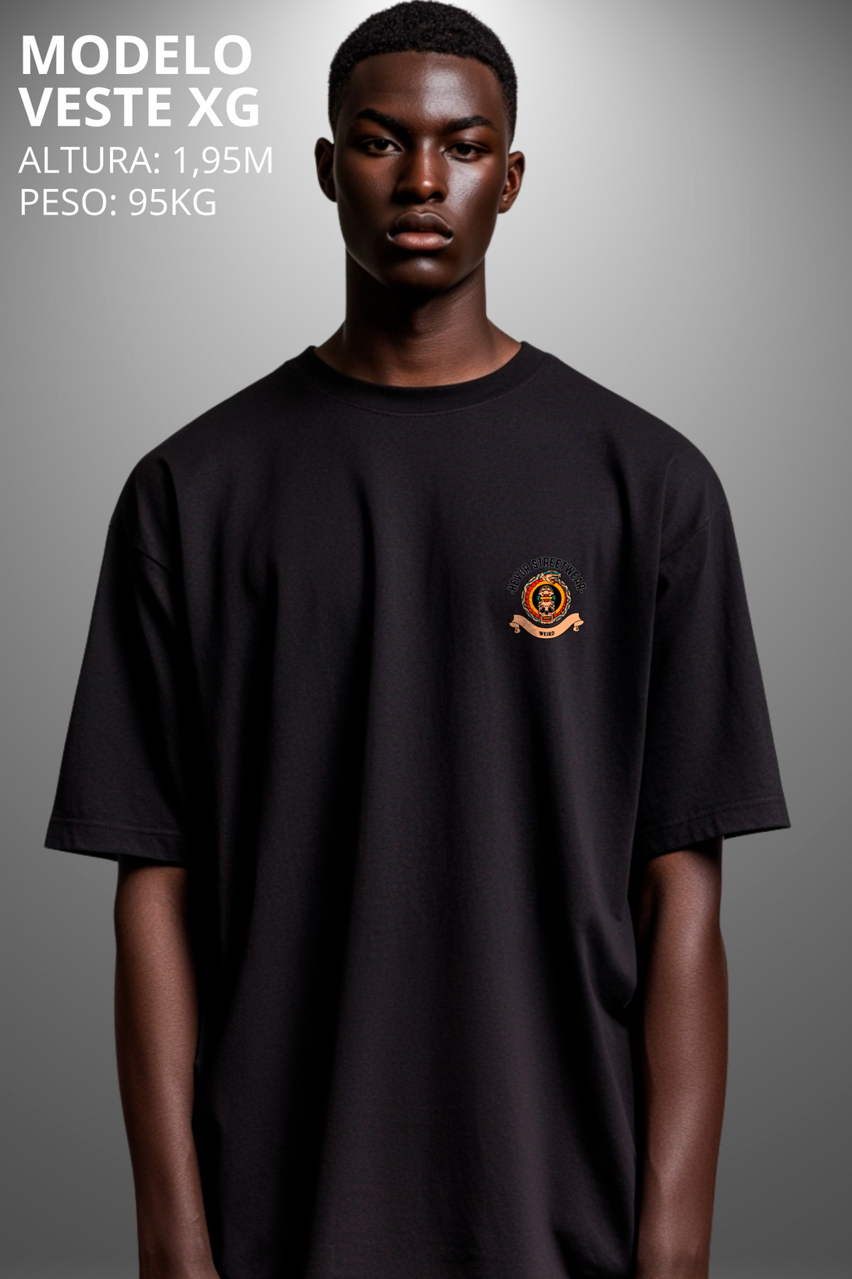 Camiseta Oversized Tshirt Hevor Tarot The Star