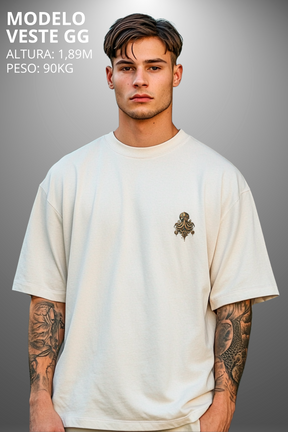 Camiseta Oversized Tshirt Hevor Tarot Kraquen