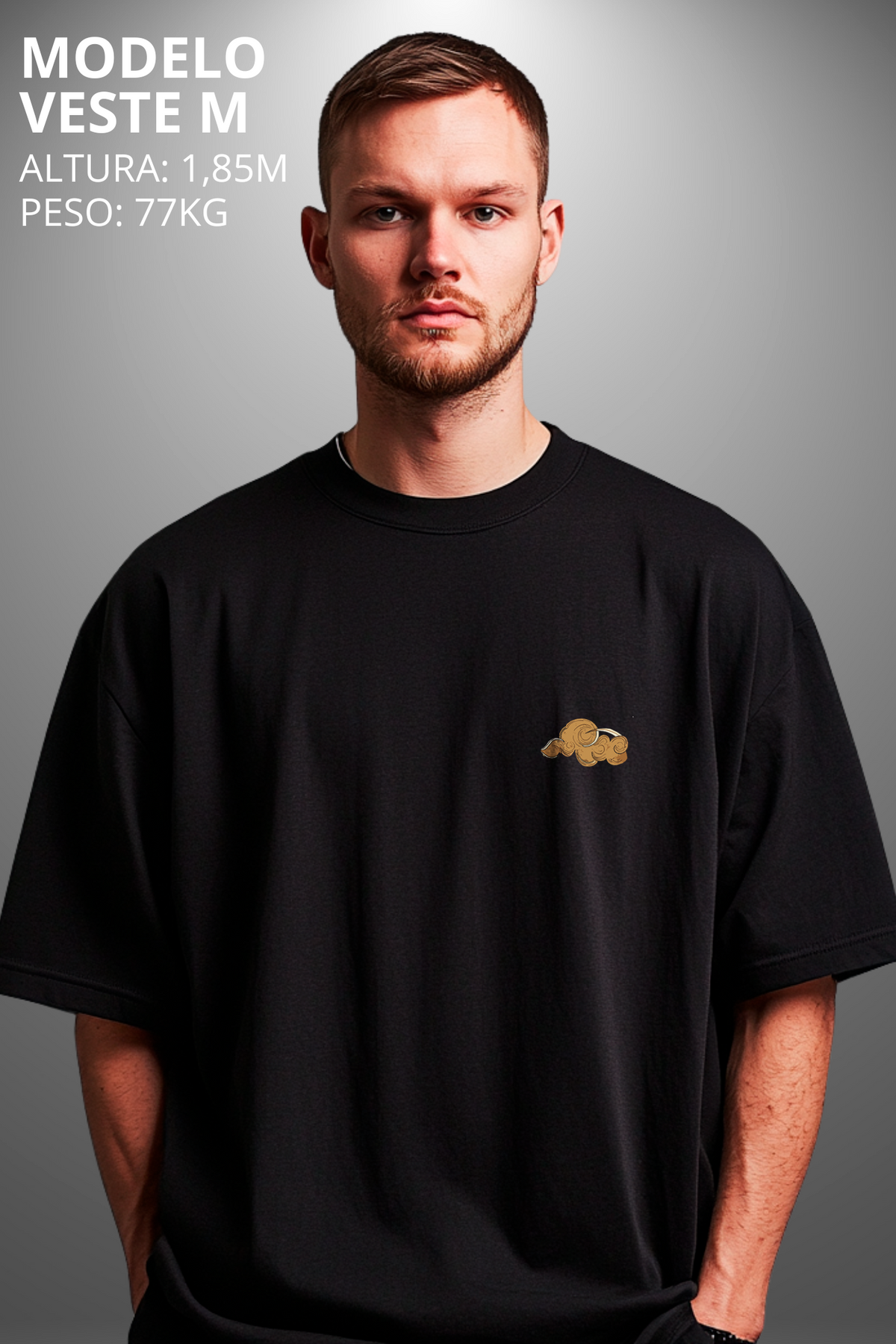 Camiseta Oversized Tshirt Hevor Exclusive Nigth