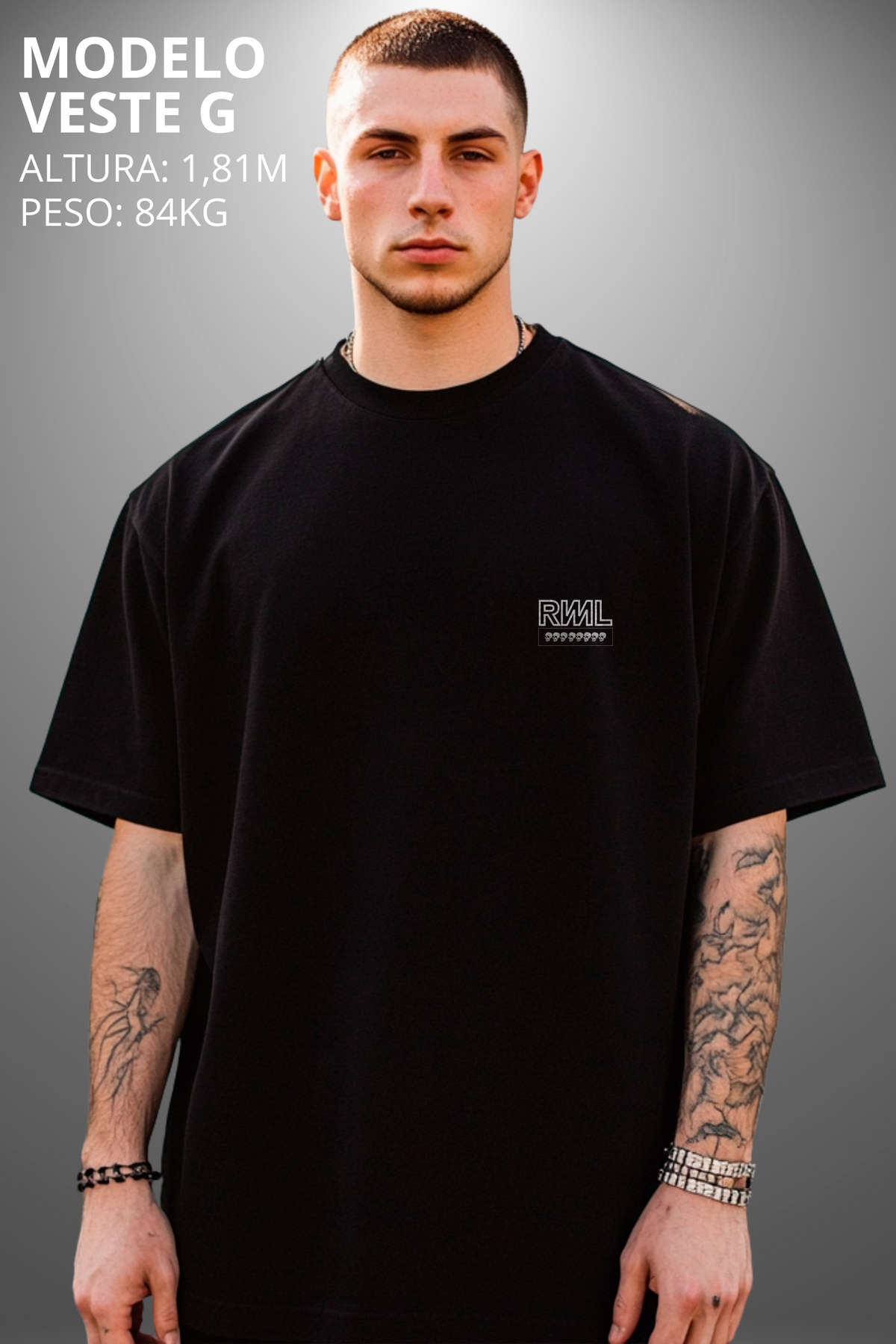 Camiseta Oversized Tarot Unseen Hevor