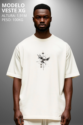 Camiseta Oversized Tshirt Hevor Despojada Icarus