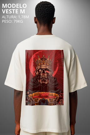 Camiseta Oversized Tshirt Hevor Tarot King