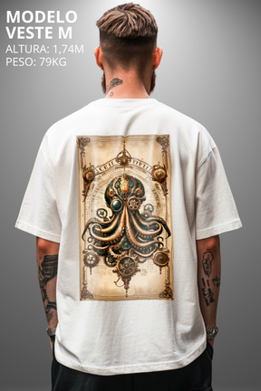 Camiseta Oversized Tshirt Hevor Tarot Kraquen
