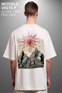 Camiseta Oversized Tshirt Hevor Exclusive Moutain