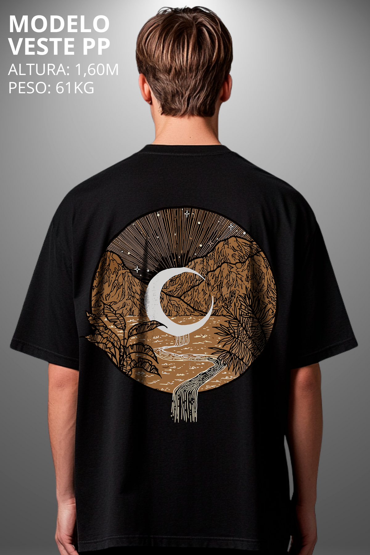 Camiseta Oversized Tshirt Hevor Exclusive Nigth