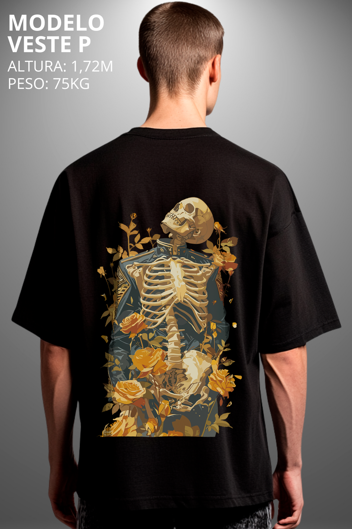 Camiseta Oversized Tshirt Hevor Tarot Sergeant