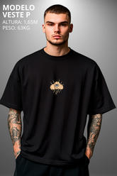 Camiseta Oversized Tshirt Hevor Despojada Tempestade