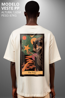 Camiseta Oversized Tshirt Hevor Tarot The Star