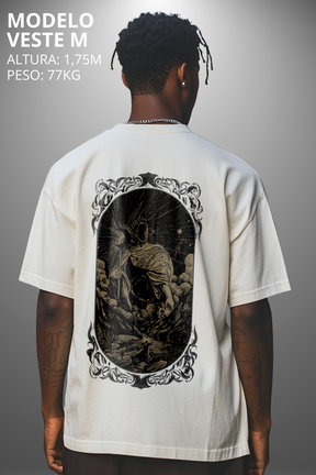 Camiseta Oversized Tshirt Hevor Tarot Final Universe