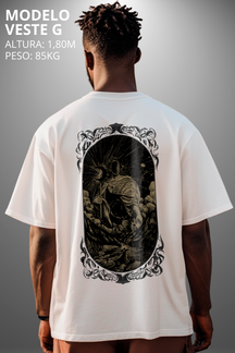 Camiseta Oversized Tshirt Hevor Tarot Final Universe