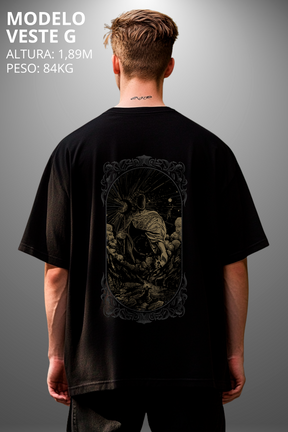 Camiseta Oversized Tshirt Hevor Tarot Final Universe