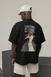 Camiseta Oversized Tshirt Hevor Is Fine