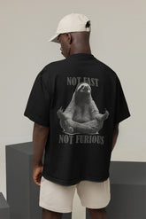 Camiseta Oversized Tshirt Hevor Not Fast