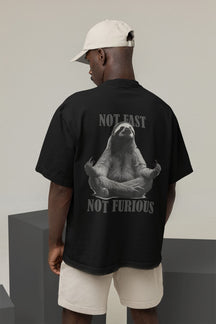 Camiseta Oversized Tshirt Hevor Not Fast