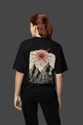 Camiseta Oversized Tshirt Hevor Exclusive Moutain