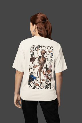 Camiseta Oversized Tshirt Hevor Tarot A Vida é um Sonho