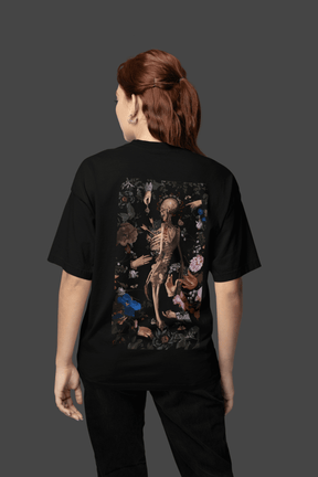 Camiseta Oversized Tshirt Hevor Tarot A Vida é um Sonho