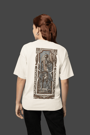 Camiseta Oversized Tshirt Hevor Tarot Famine