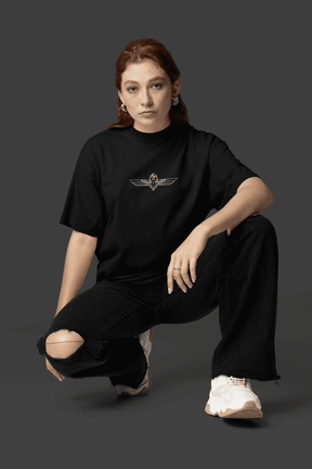 Camiseta Oversized Tshirt Hevor Despojada Escaravelho